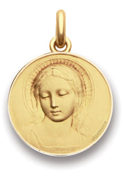 Médaille Amabilis OR ROSE 750 / 28 mm