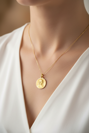 Medalla Maris Stella con borde brillante