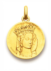 Médaille Notre Dame de Paris OR JAUNE 18 carats / 15 mm