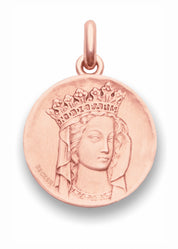 Médaille Notre Dame de Paris OR ROSE 18 carats / 15 mm