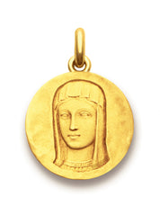 Médaille Romane OR JAUNE 18 carats / 15 mm