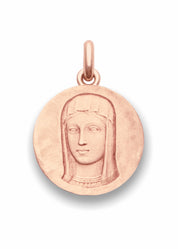Médaille Romane OR ROSE 18 carats / 15 mm
