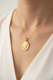 Virgin of the XIII Oval Medal