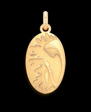Médaille Colbeau Sancta Maria OR ROSE 750 / 22 mm