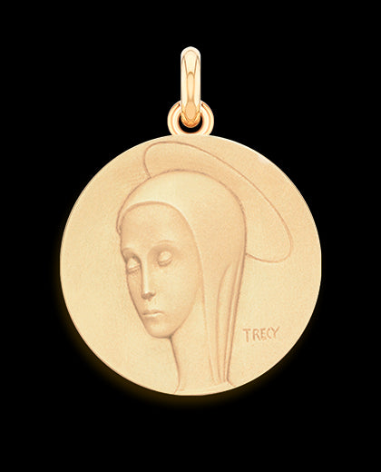 Médaille Domina OR ROSE 750 / 23 mm