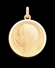 Médaille Rez Regina OR ROSE 750 / 23 mm