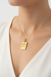 Medalla rectangular de Cristo Ecce Homo