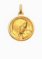 Médaille Le Baiser OR JAUNE 18 carats / 15 mm