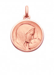 Médaille Le Baiser OR ROSE 18 carats / 15 mm