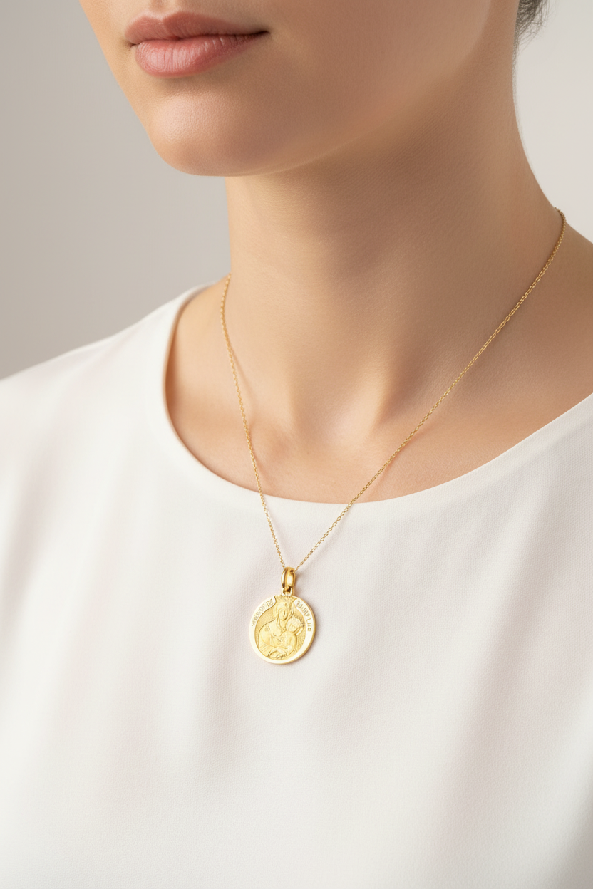 Medalla de la Virgen de San Lucas