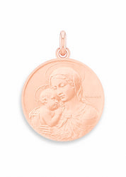 Botticelli's Virgin Medal