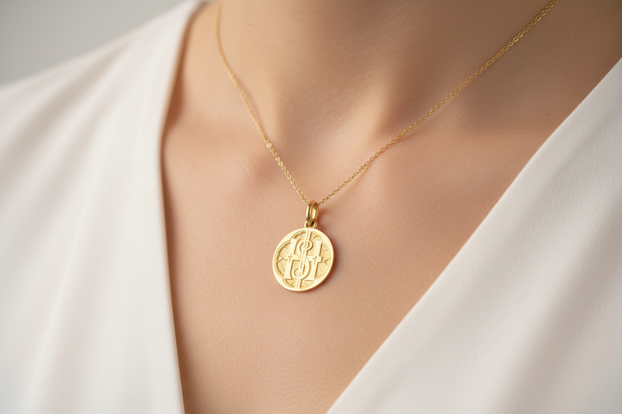 Medalla Monograma de Cristo