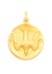 Médaille Saint Esprit OR JAUNE 18 carats / 8 mm