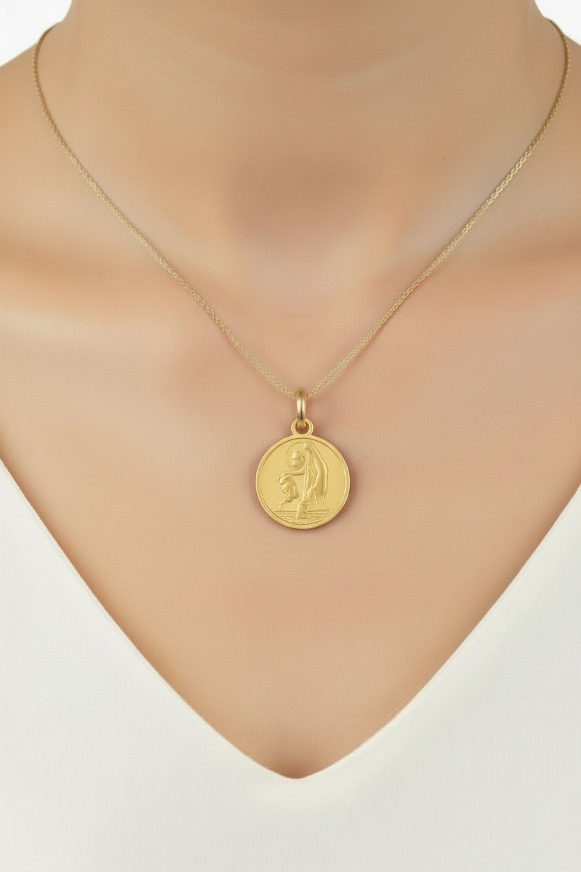 Medalla de San Cristóbal Salvador