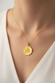 Medalla octogonal de San Cristóbal