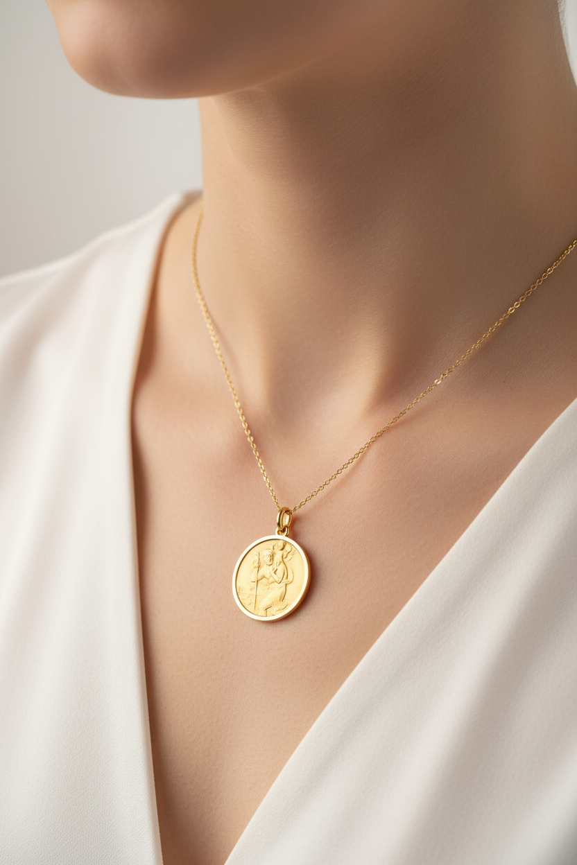 Medalla de San Cristóbal Roisne