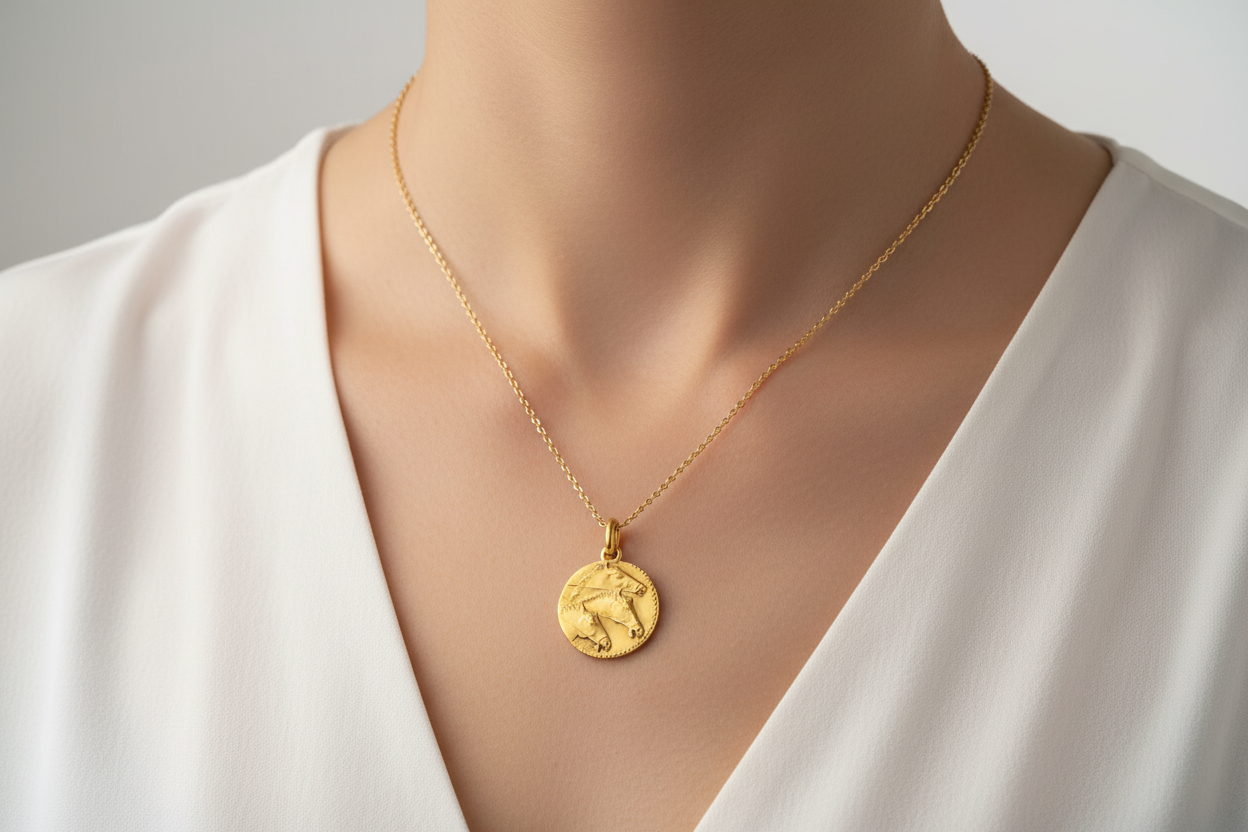 Medalla del sello griego