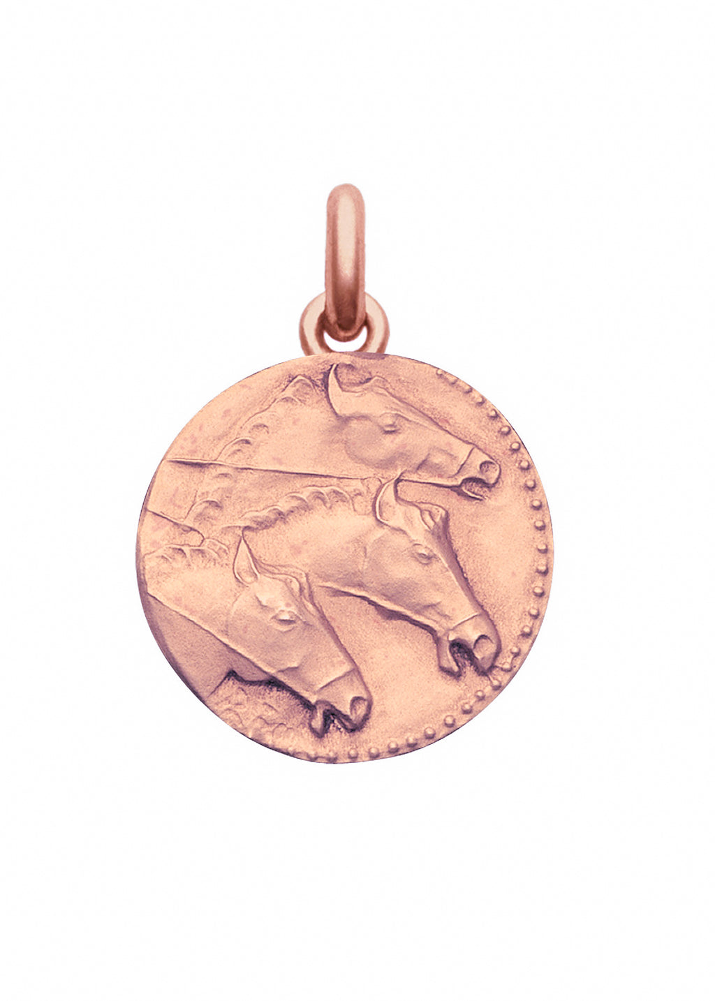 Médaille Sceau Grec OR ROSE 18 carats / 19 mm
