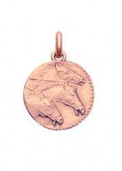 Médaille Sceau Grec OR ROSE 18 carats / 19 mm