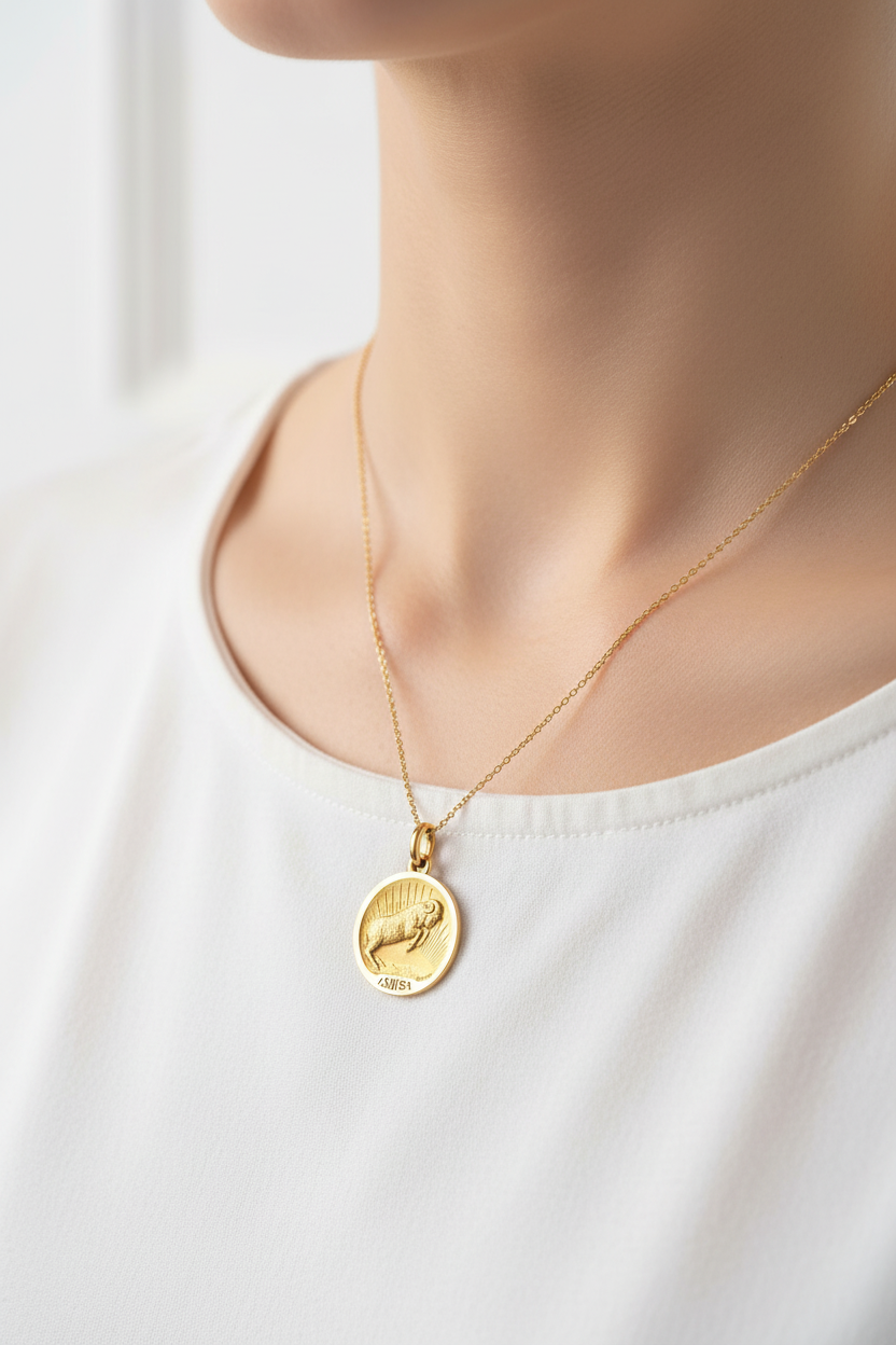 Aries Sign Medal
