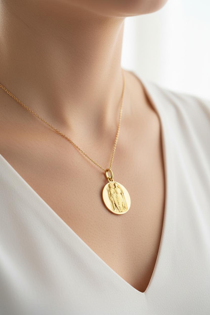 Medalla del signo Géminis