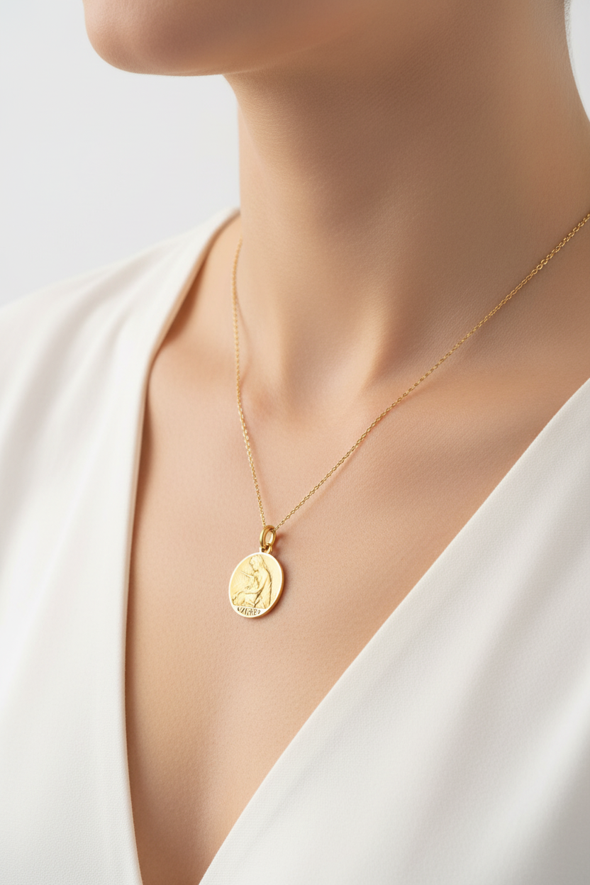 Medalla del signo de Virgo