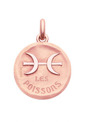 Pisces Sign Symbol Medal