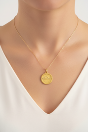 Símbolo de medalla del signo de Libra