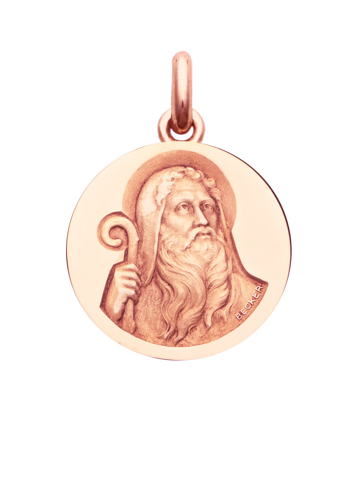Médaille Apôtre OR ROSE 18 carats / 15 mm