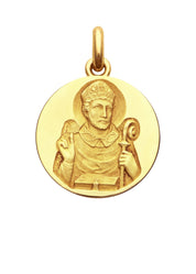 Médaille Êveque OR ROSE 750 / 20 mm
