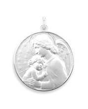 Médaille de berceau Ange Etoiles