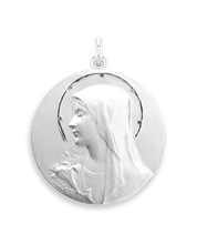 Médaille de berceau Annonciation brillante